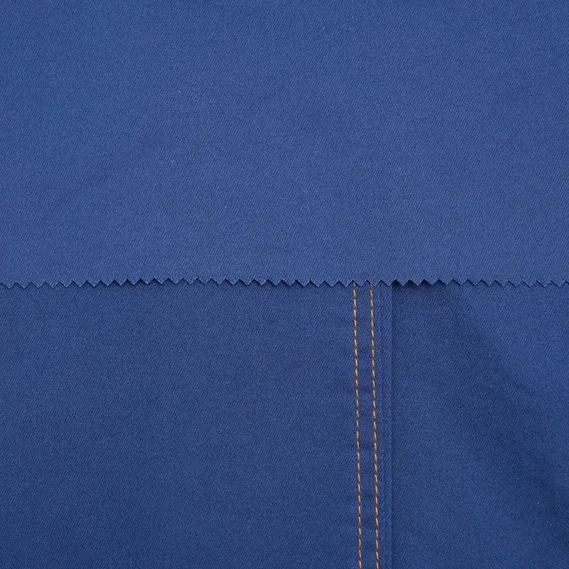 GS3023 High Stretch Cotton Polyester Stretch Twill zafarbená látka
